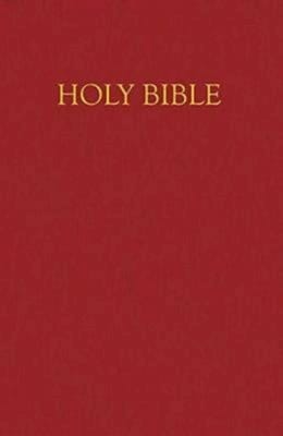 NRSV Children's Bible Gift Edition cover art in burgundy