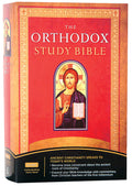 NKJV Orthodox Study Bible in Black Letter Edition with Orthodox commentary