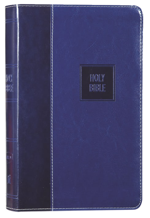 NKJV Deluxe Gift Bible Blue in red letter edition