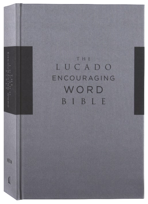 NIV Lucado Encouraging Word Bible Devotional Journaling Bible with Wi