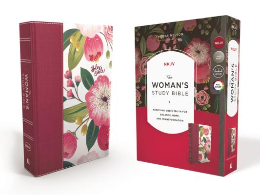 NKJV Woman's Study Bible, a beautiful full-color Bible for women's devotion