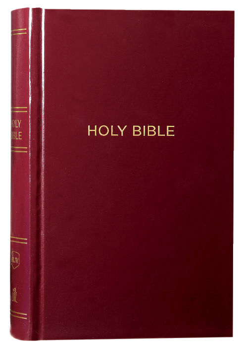 NKJV Pew Bible Large Print Burgundy (Red Letter Edition)