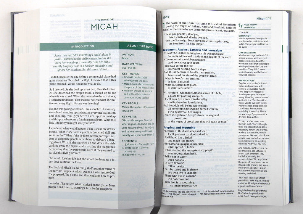 NIV Lucado Encouraging Word Bible, a journaling Bible designed to inspire and encourage women in their faith journey
