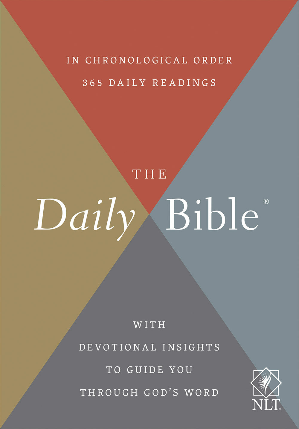 New Living Translation Bible journal with daily devotionals and inspiration.