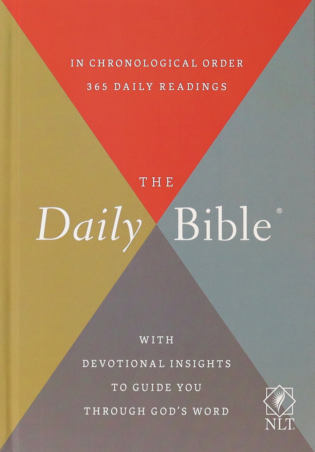 NLT Daily Devotional Bible journal for daily inspiration and reflection.