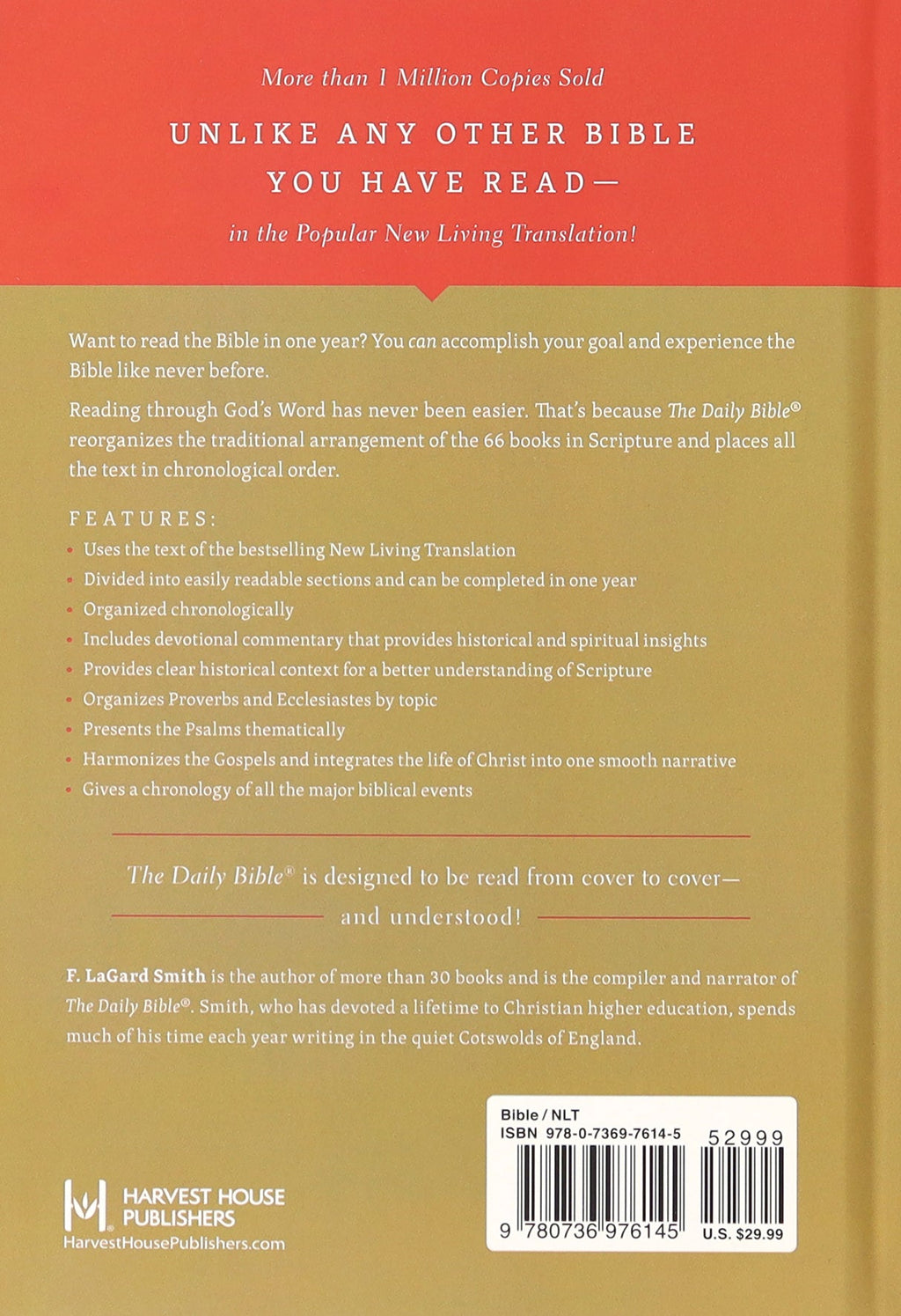 New Living Translation Bible daily devotional journal for spiritual growth.