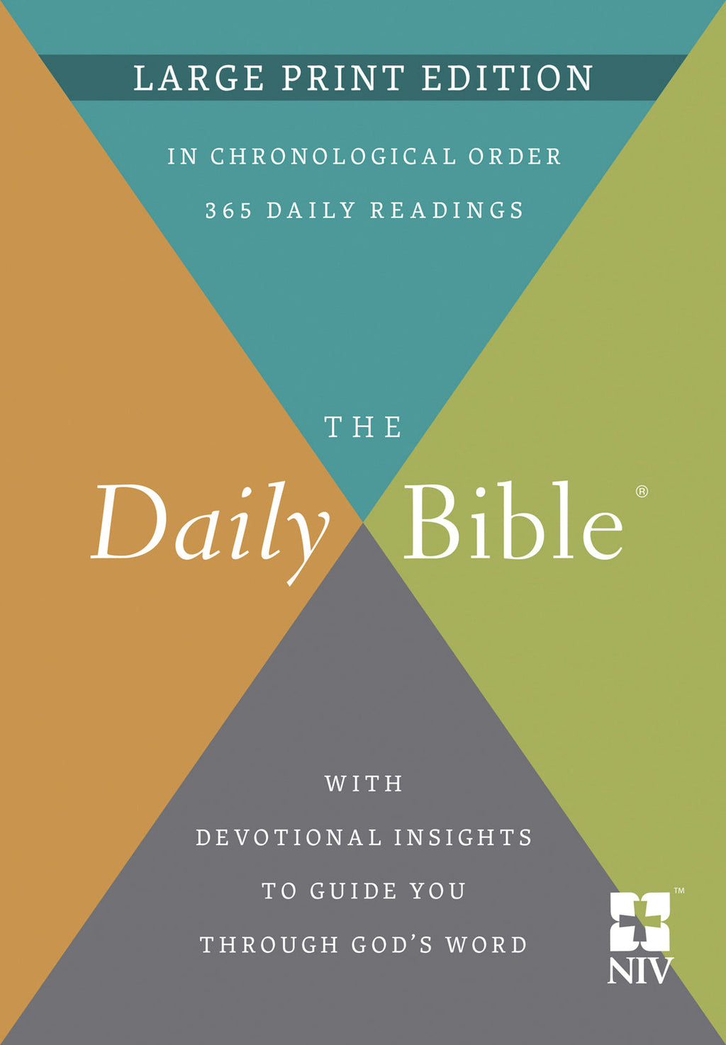 Large Print NIV Daily Bible for Women, a journaling Bible