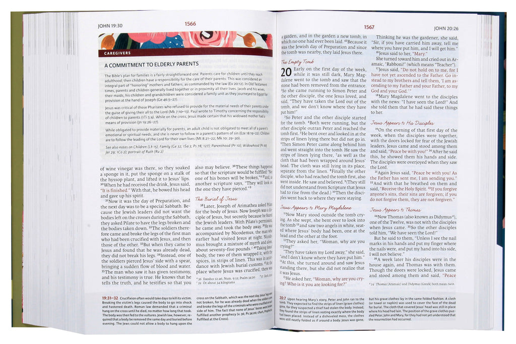 Inspiring NIV Woman's Study Bible with Full-Color Design