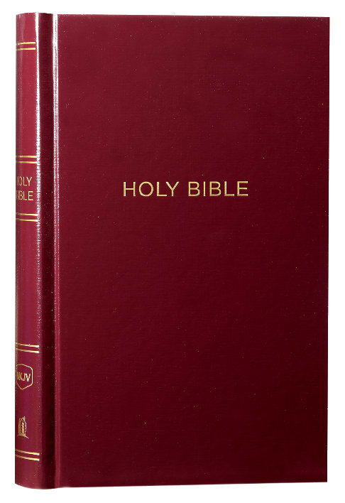 NKJV Pew Bible Burgundy (Red Letter Edition)