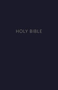 NKJV Pew Bible Blue Red Letter Edition in Comfort Print Hardcover