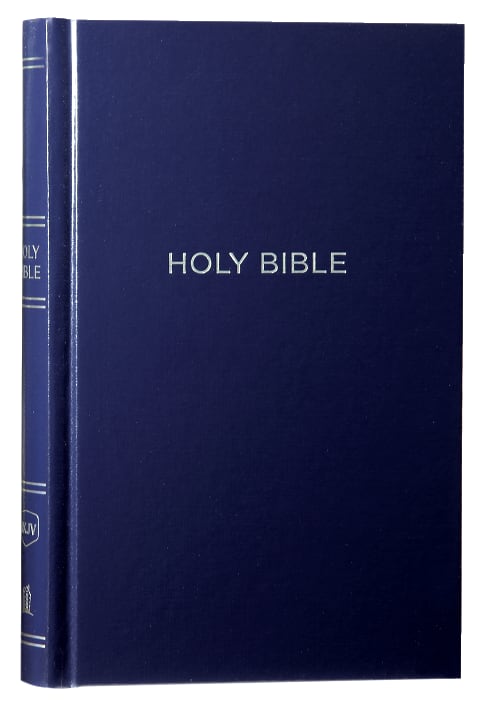 NKJV New King James Version Pew Bible, Red Letter Edition, Blue Cover