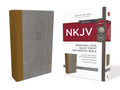 NKJV Personal Size Giant Print Reference Bible with Red Letter Edition and Cloth over Board Binding.