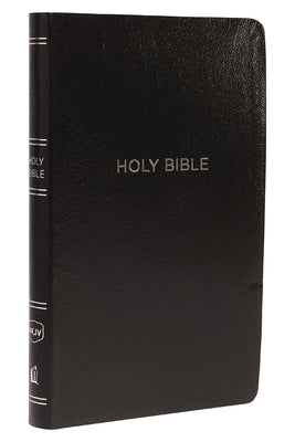 NKJV Thinline Reference Bible Black Red Letter Edition Image