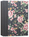 Blue floral NKJV journaling Bible with red letter edition