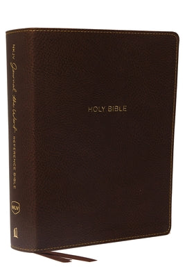 NKJV Journal the Word Reference Bible Brown (Red Letter Edition)