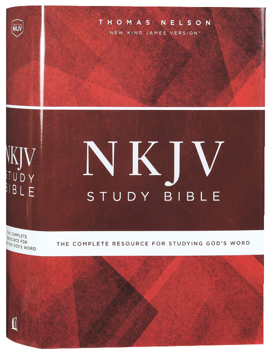 NKJV Study Bible with Black Letter Edition