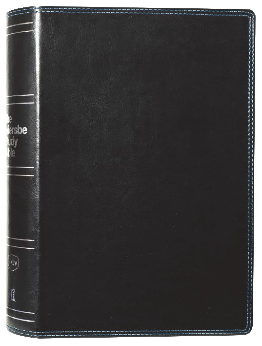 NKJV Wiersbe Study Bible, a comprehensive Bible study resource with notes and commentary
