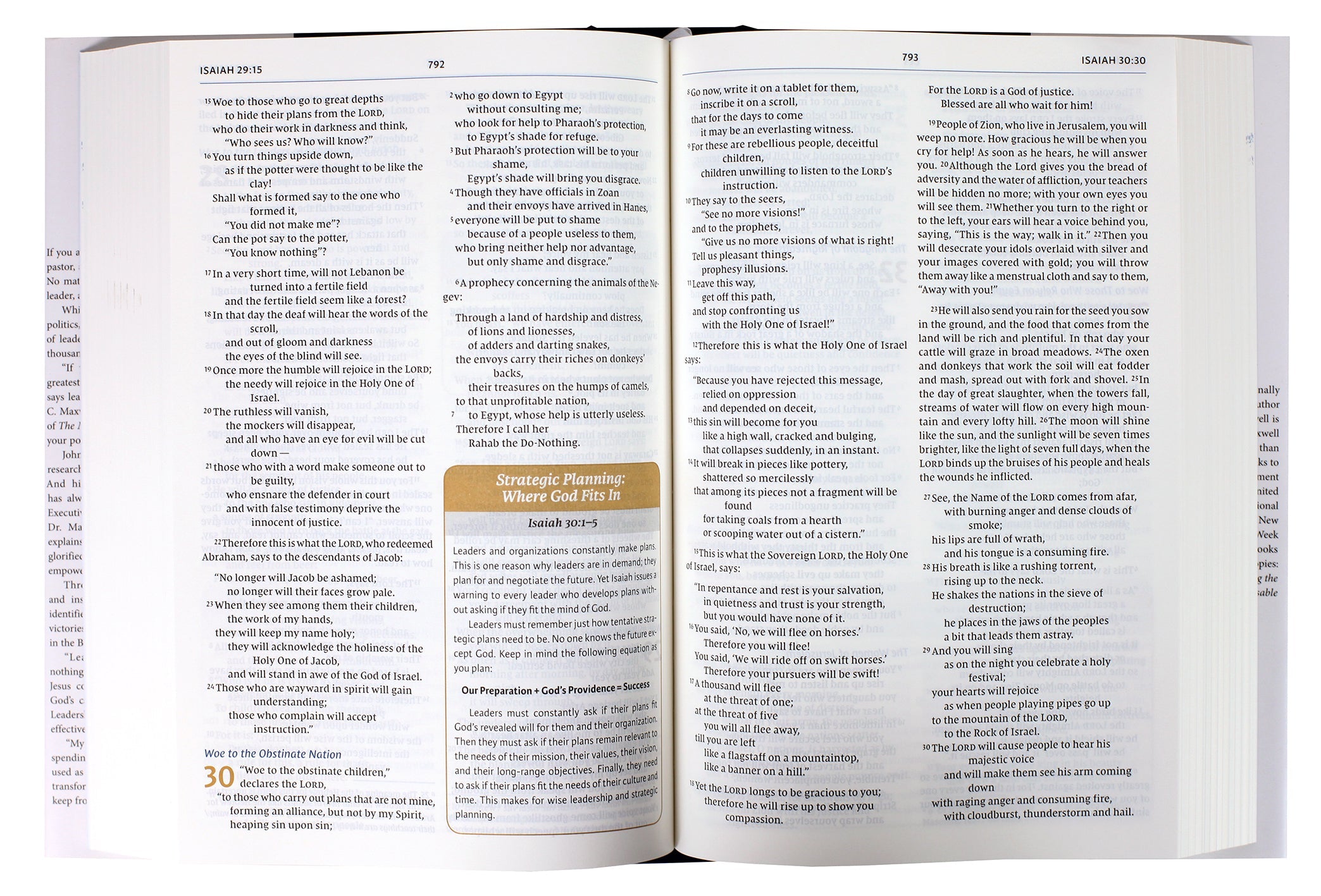NIV Maxwell Leadership Bible 3rd Edition back cover image