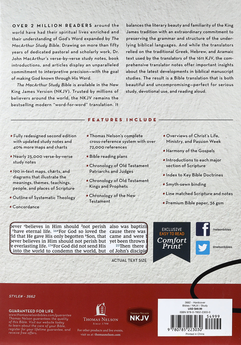 NKJV Macarthur Study Bible Blue (2nd Edition)