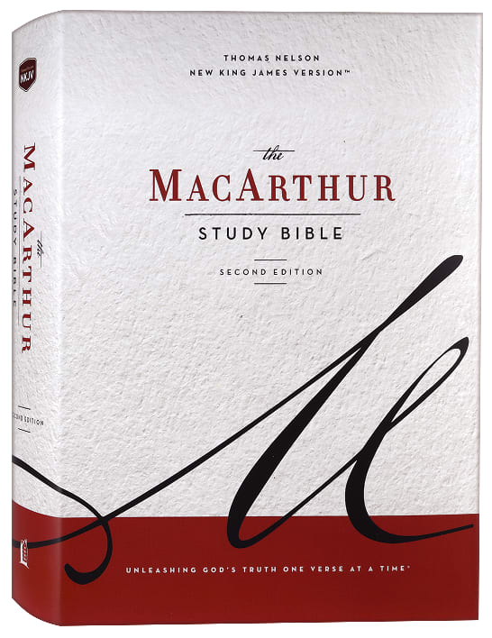 NKJV MacArthur Study Bible Blue, 2nd Edition, a comprehensive study Bible with notes and commentary by John MacArthur