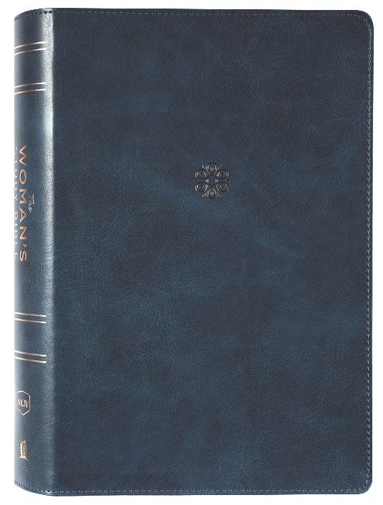 NKJV Women's Study Bible Blue, a comprehensive scripture guide for women.