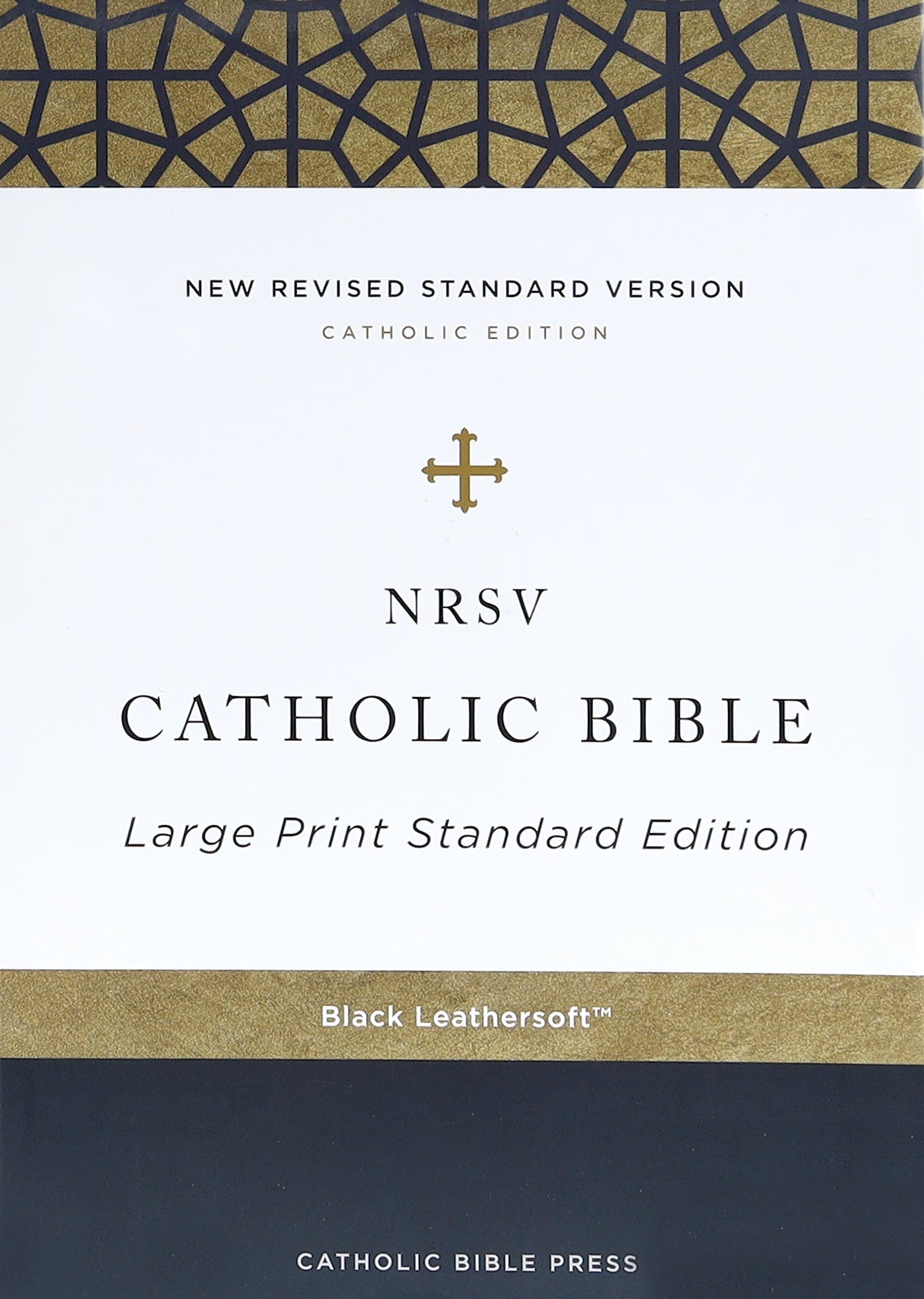 NRSV Catholic Bible Large Print Black Letter Edition