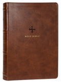 NRSV Catholic Bible Large Print Brown Leather Bound Edition