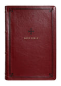 Large print NRSV Catholic Bible in red letter edition