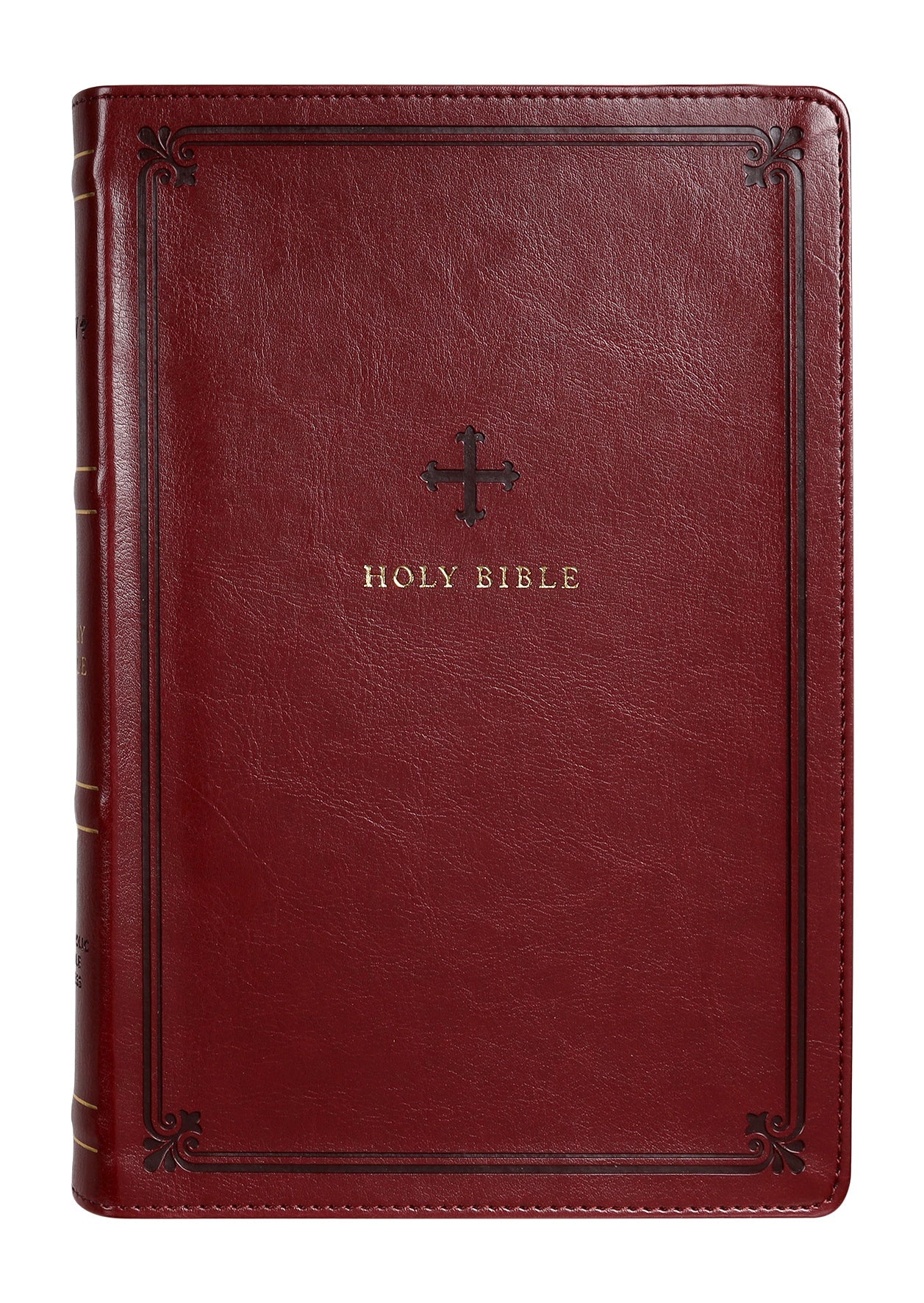 Large print NRSV Catholic Bible in red letter edition