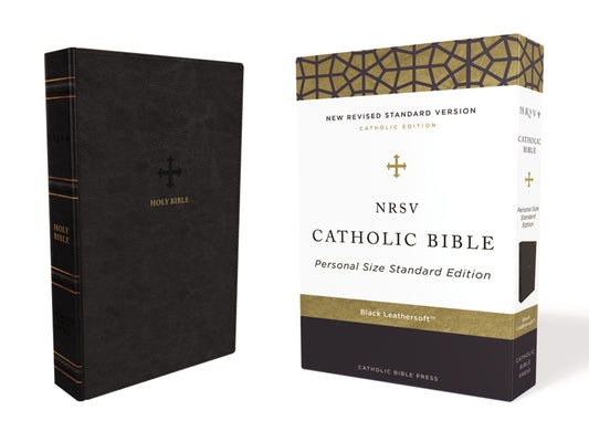 A high-quality, black NRSV Catholic Bible for personal devotion and study.
