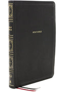 NKJV Thinline Giant Print Black Indexed Bible, Red Letter Edition