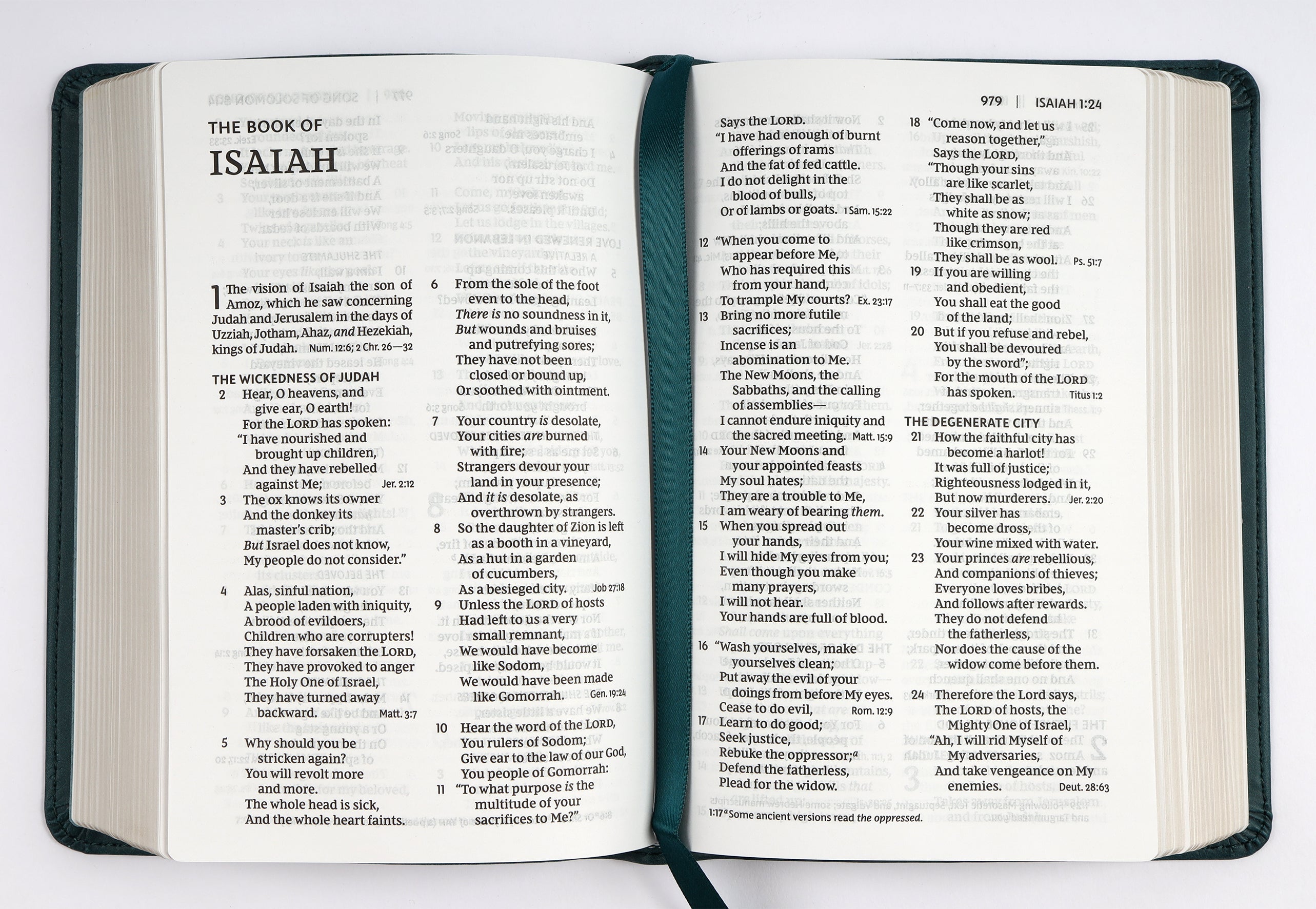 NKJV Compact Reference Bible with Red Letter Edition, perfect for daily reading and reflection.