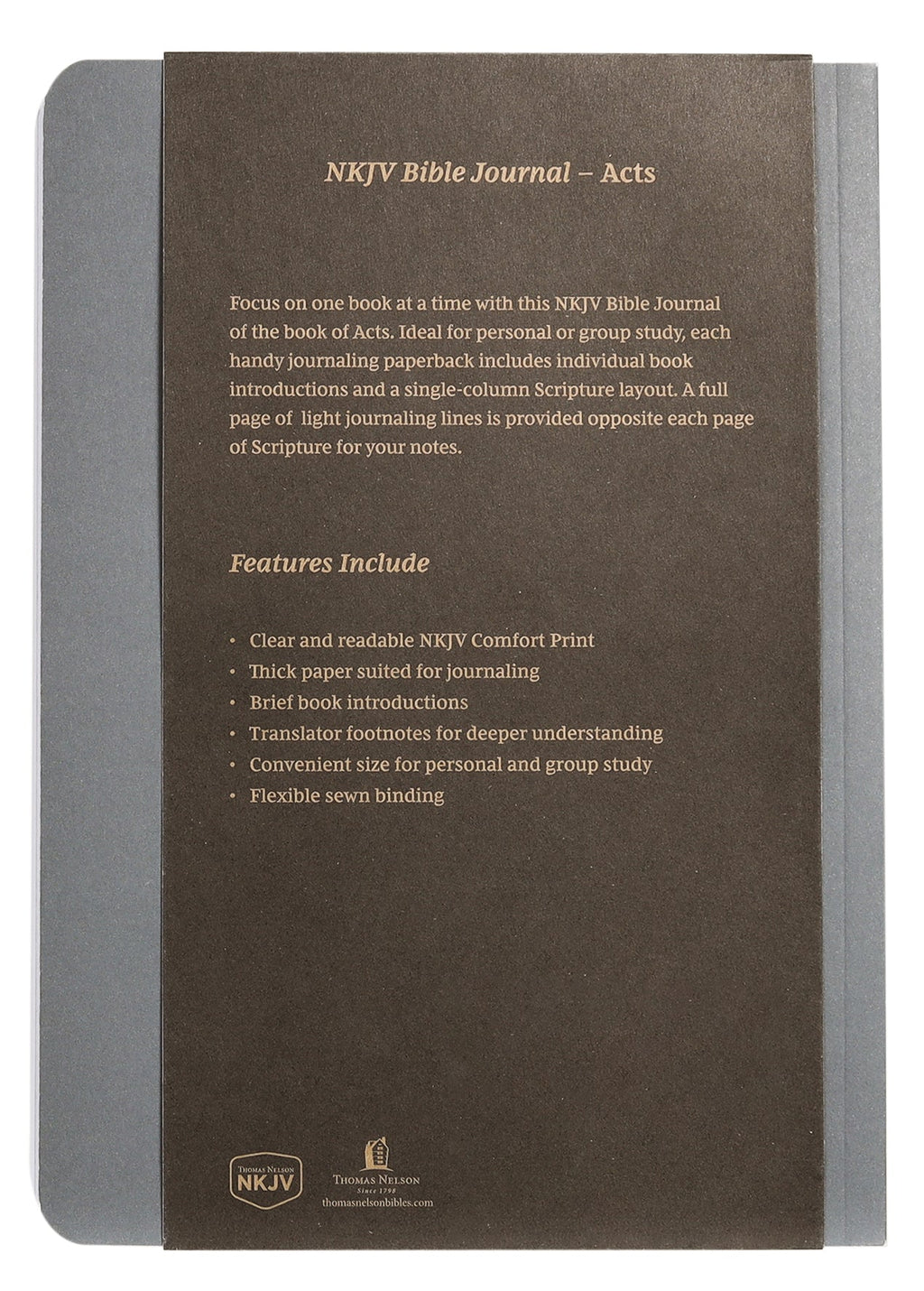 NKJV Scripture Journal, Acts, New King James Version Bible Study