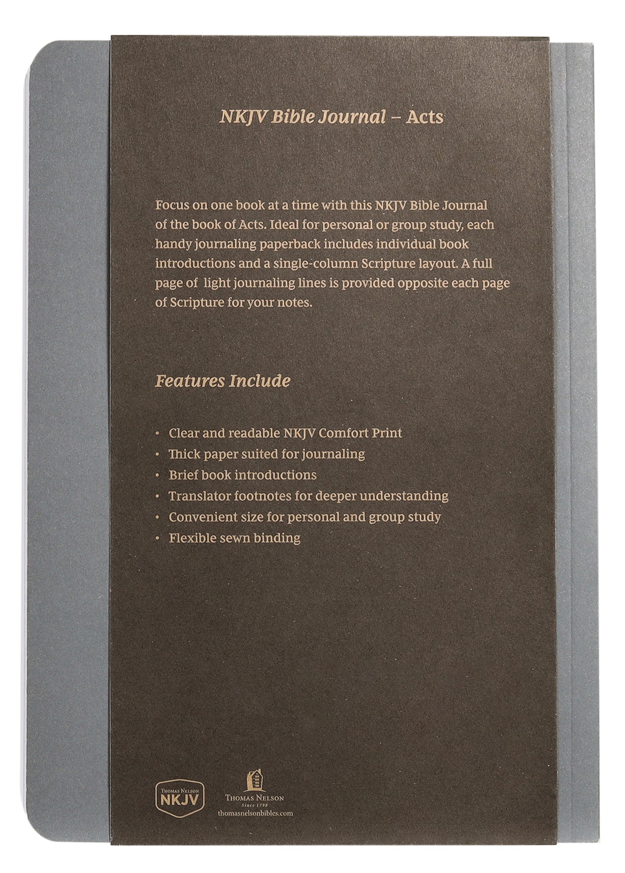NKJV Scripture Journal, Acts, New King James Version Bible Study
