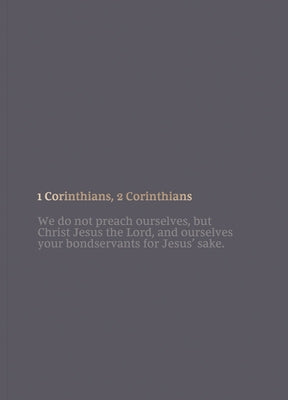 NKJV New King James Version Scripture Journal for 1-2 Corinthians devotion and meditation.