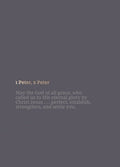 NKJV Bible Journaling Bible featuring 1-2 Peter