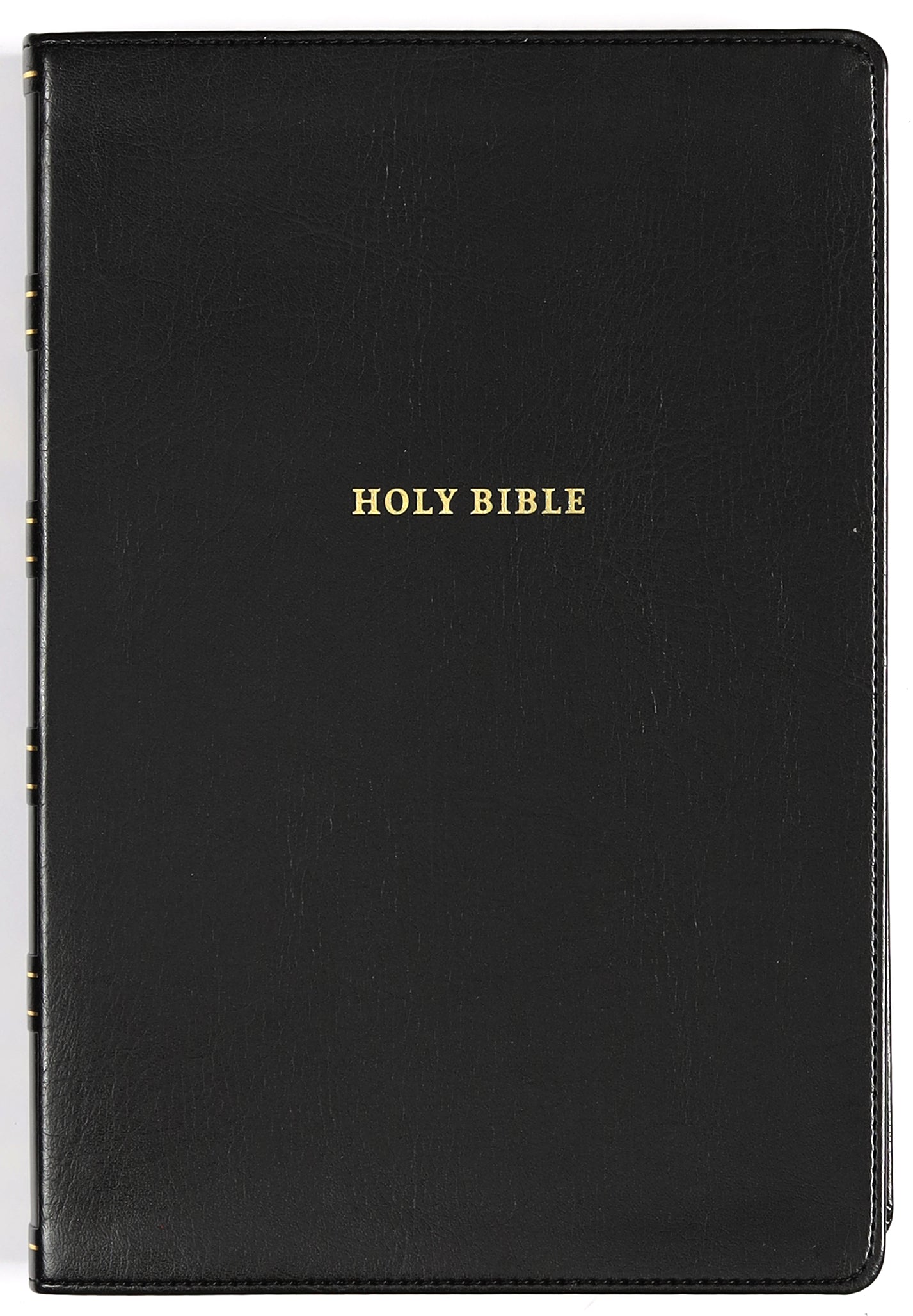 NKJV Giant Print Black Letter Reference Bible in a center-column format