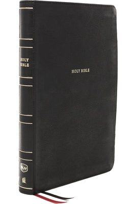 NKJV Thinline Reference Bible in large print black with red letter edition