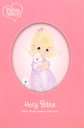 NKJV Precious Moments Children's Bible in Pink, perfect for young readers