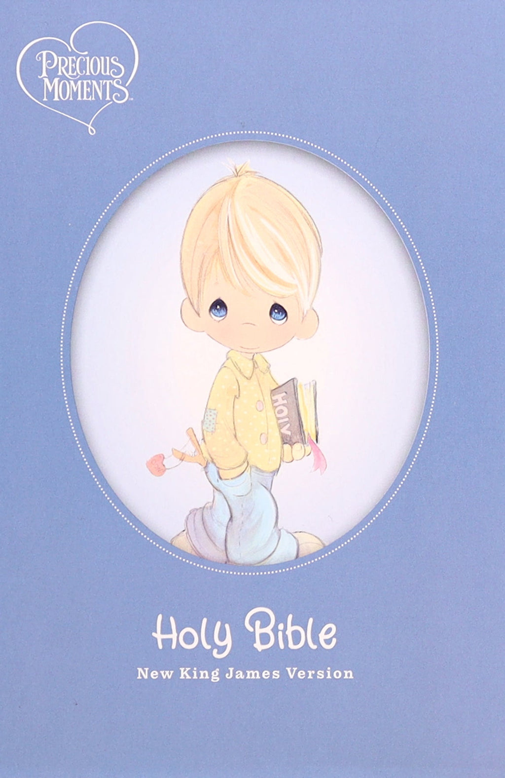 NKJV Precious Moments Blue Bible for Small Hands