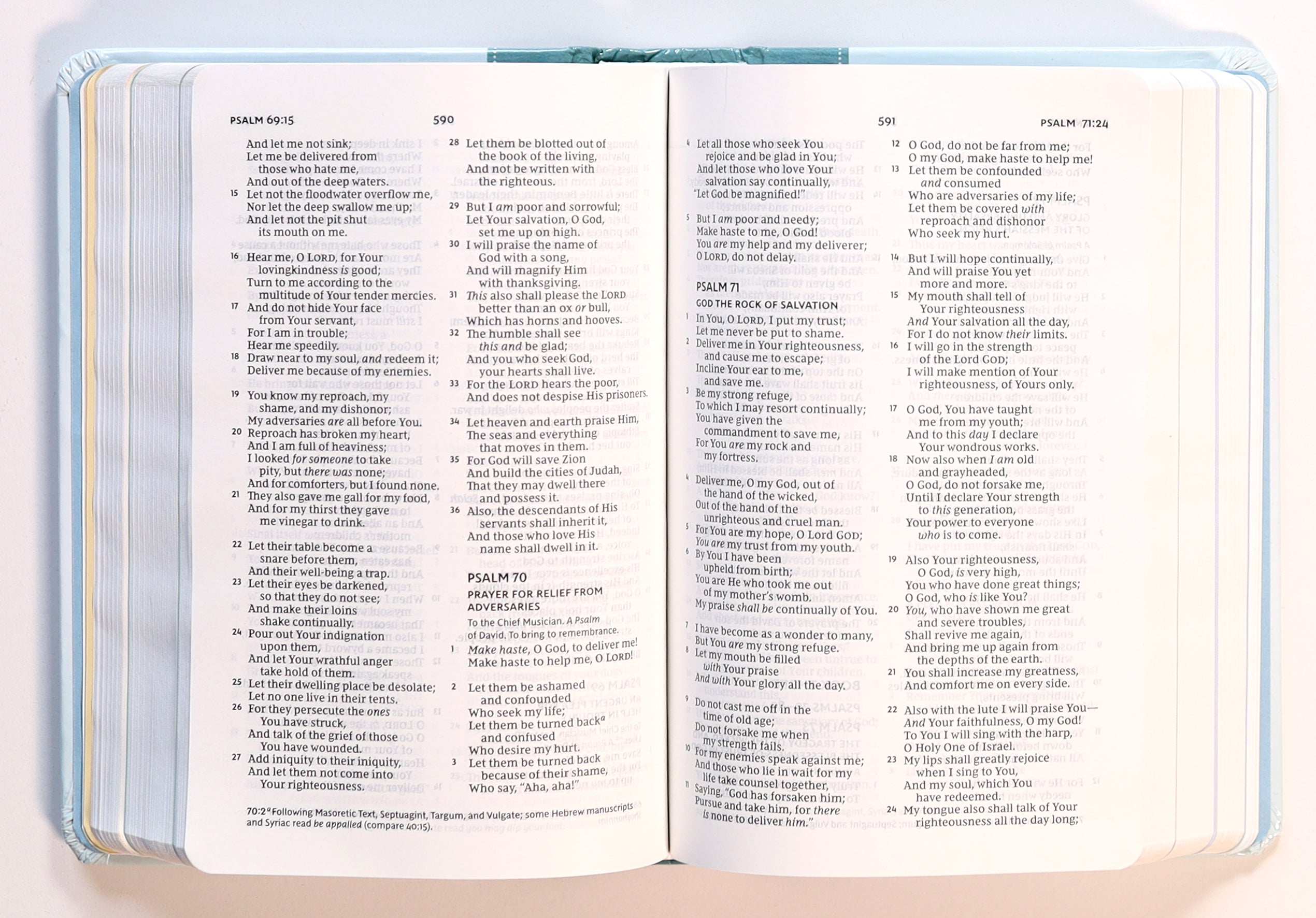 NKJV Precious Moments Small Hands Bible Teal with adorable illustrations for kids