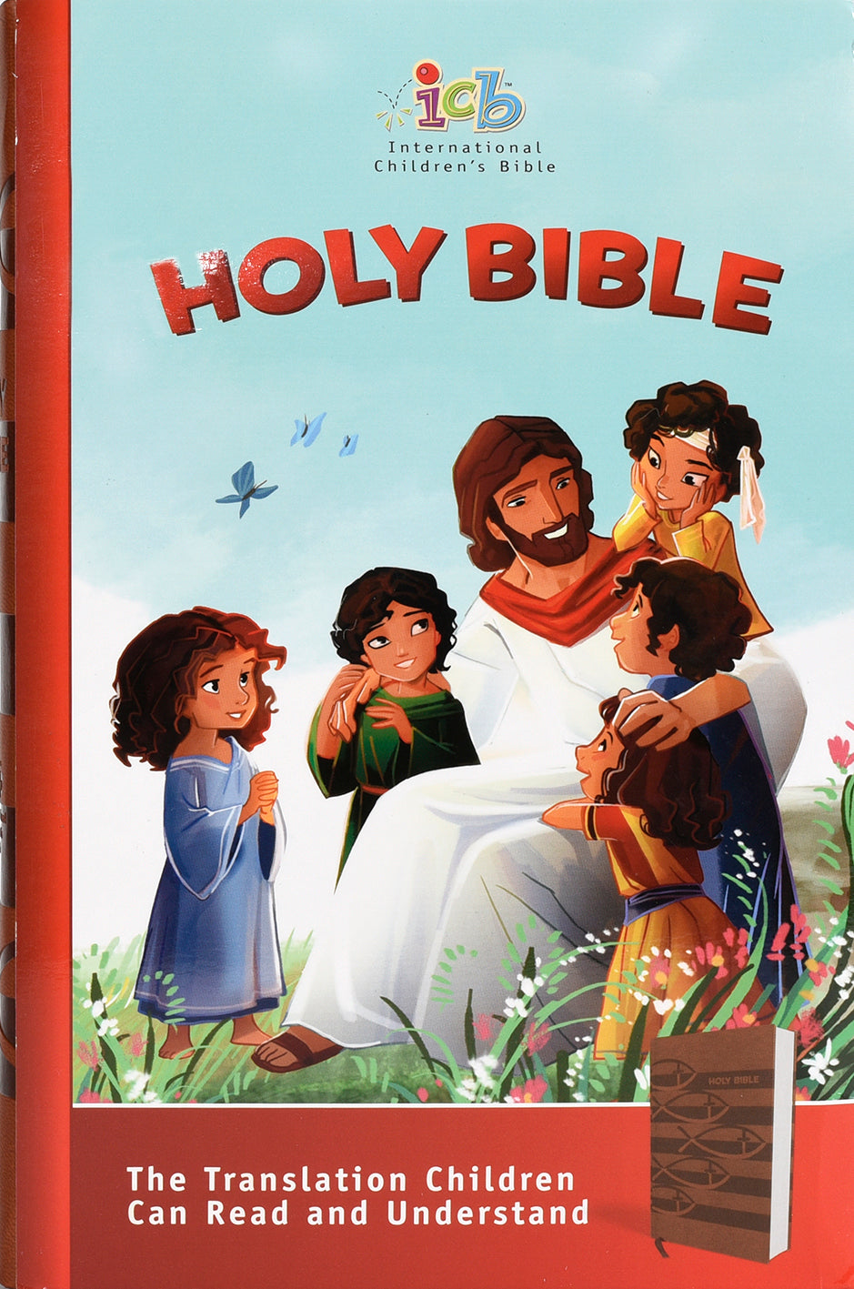 Illustrated ICB Holy Bible for children, promoting spiritual growth and understanding