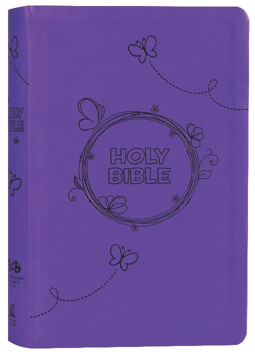 Colorful illustration of the ICB Holy Bible for Kids
