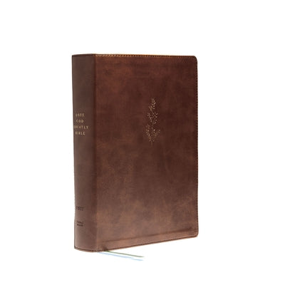 Brown cover NET Young Women's Love God Greatly Devotional Journaling Bible for Christian women