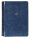 NIV Woman's Study Bible with blue thumb indexed navigation
