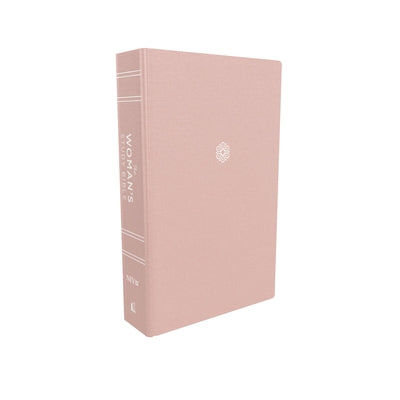 Image of NIV Women's Study Bible featuring pink thumb indexed pages for easy navigation