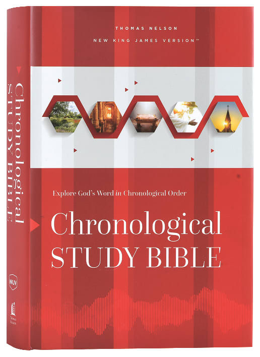 NKJV Chronological Study Bible Cover and Pages