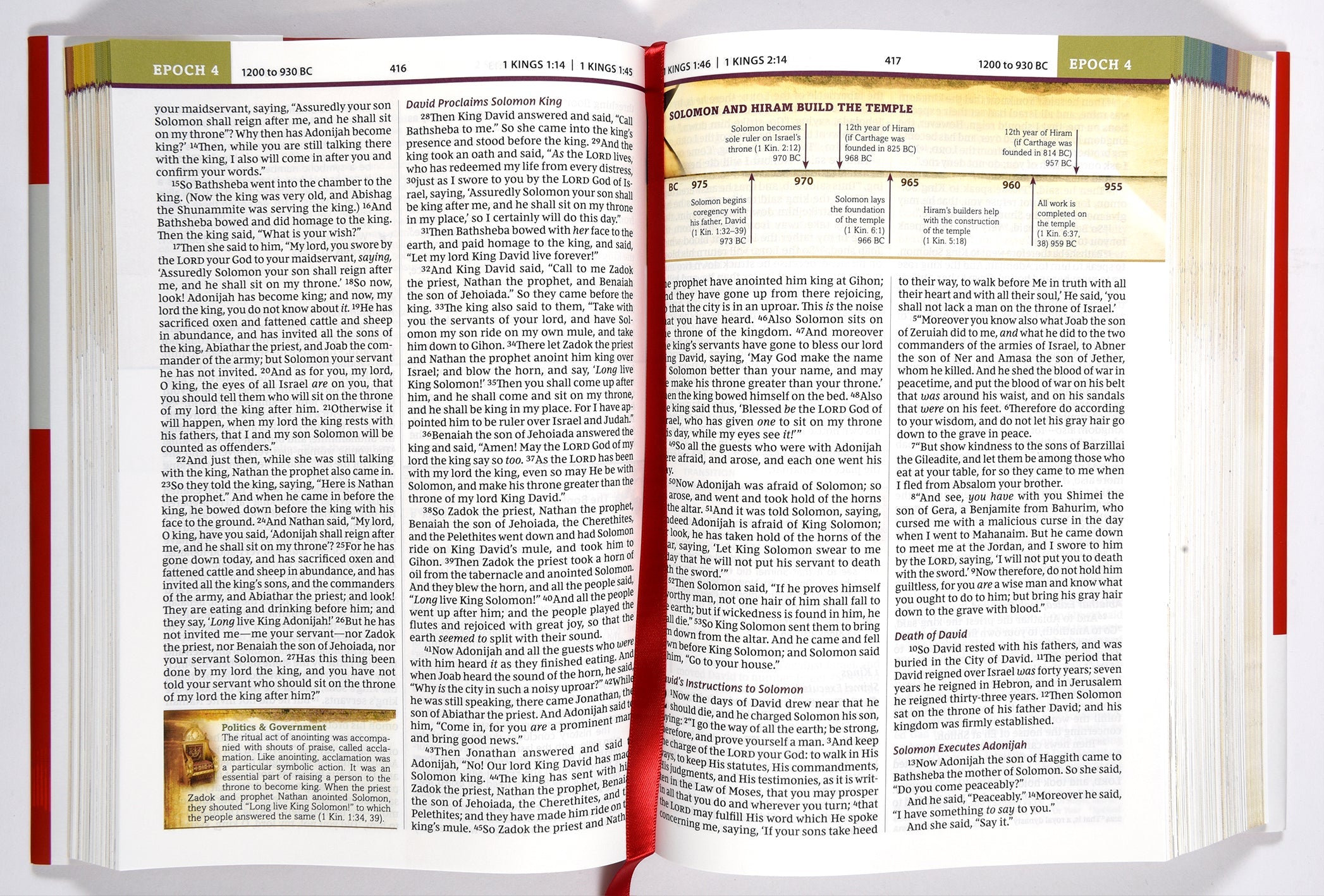 The NKJV Chronological Study Bible, available in a classic black finish, perfect for those seeking a comprehensive study expe