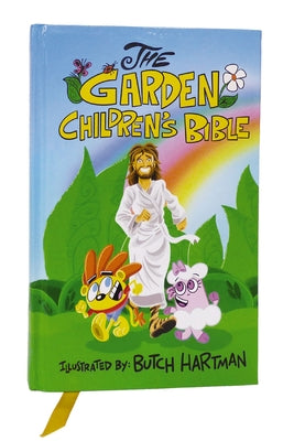 The cover of the ICB Garden Children's Bible, vibrant and fun