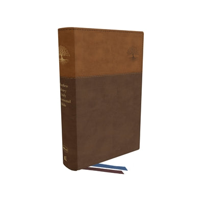 NKJV Matthew Henry Daily Devotional Bible with Brown Thumb Indexed Index feature in Red Letter Edition